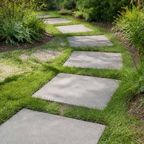 Pisadeira para jardim